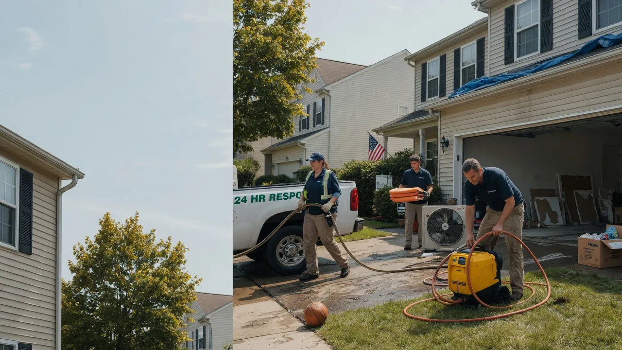 Emergency Water Damage Restoration in Park Hall, MD near me